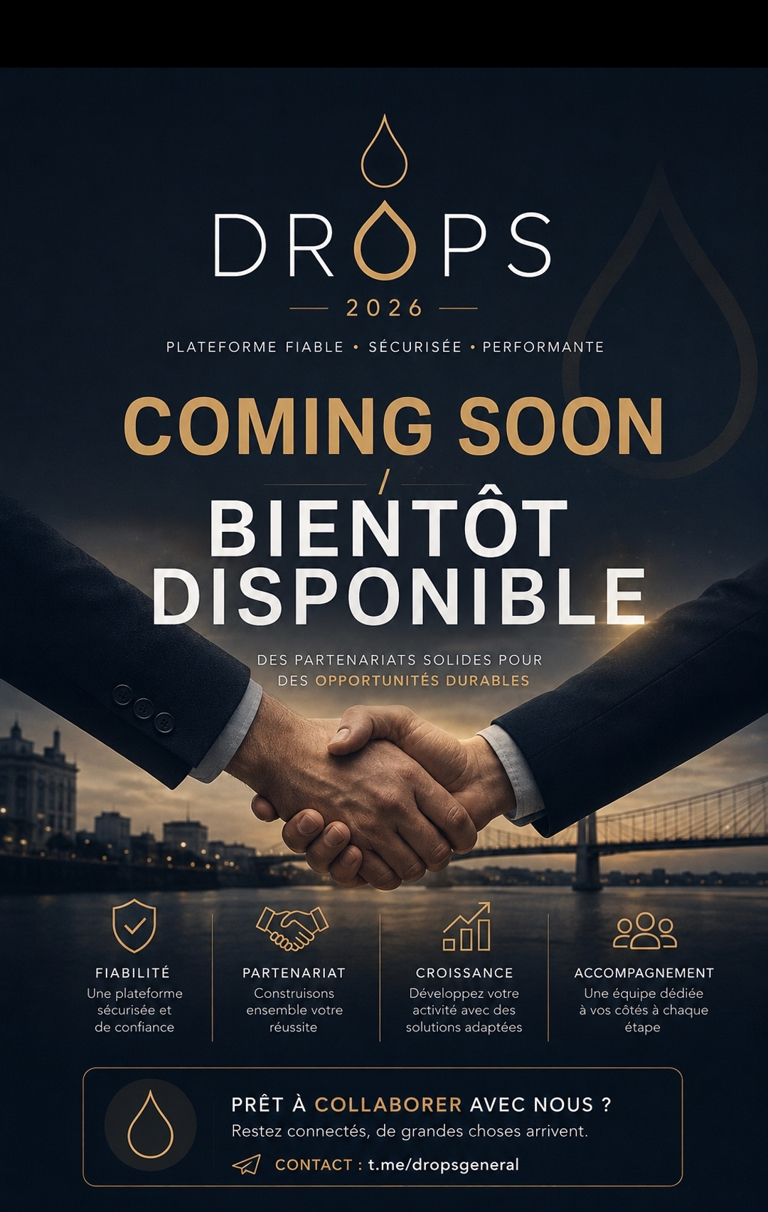 🥷 Partenariat  🤝 Vendre Via Drops